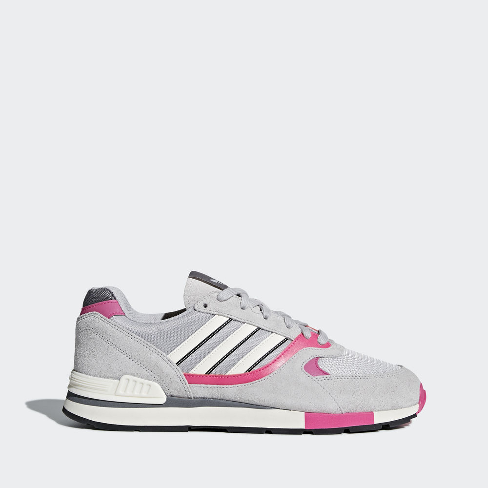 Adidas Quesence - Originals γυναικεια - Γκρι/Ροζ/Γκρι,Μέγεθος: EU 36 – 54 2/3 (414IZBNM)